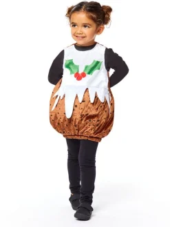 Christmas Pudding Tabard - Child Costume<Party Delights New
