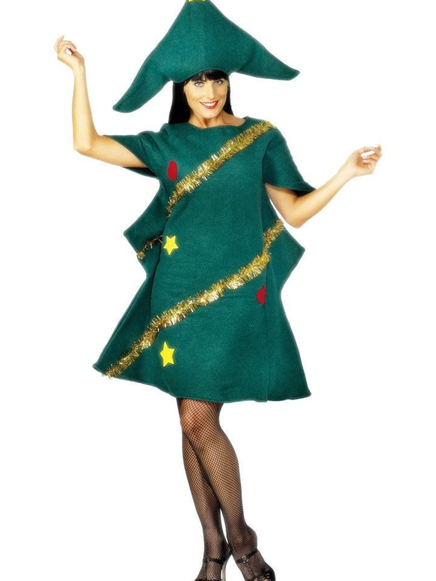Christmas Tree Costume - Adult Costume<Party Delights Clearance