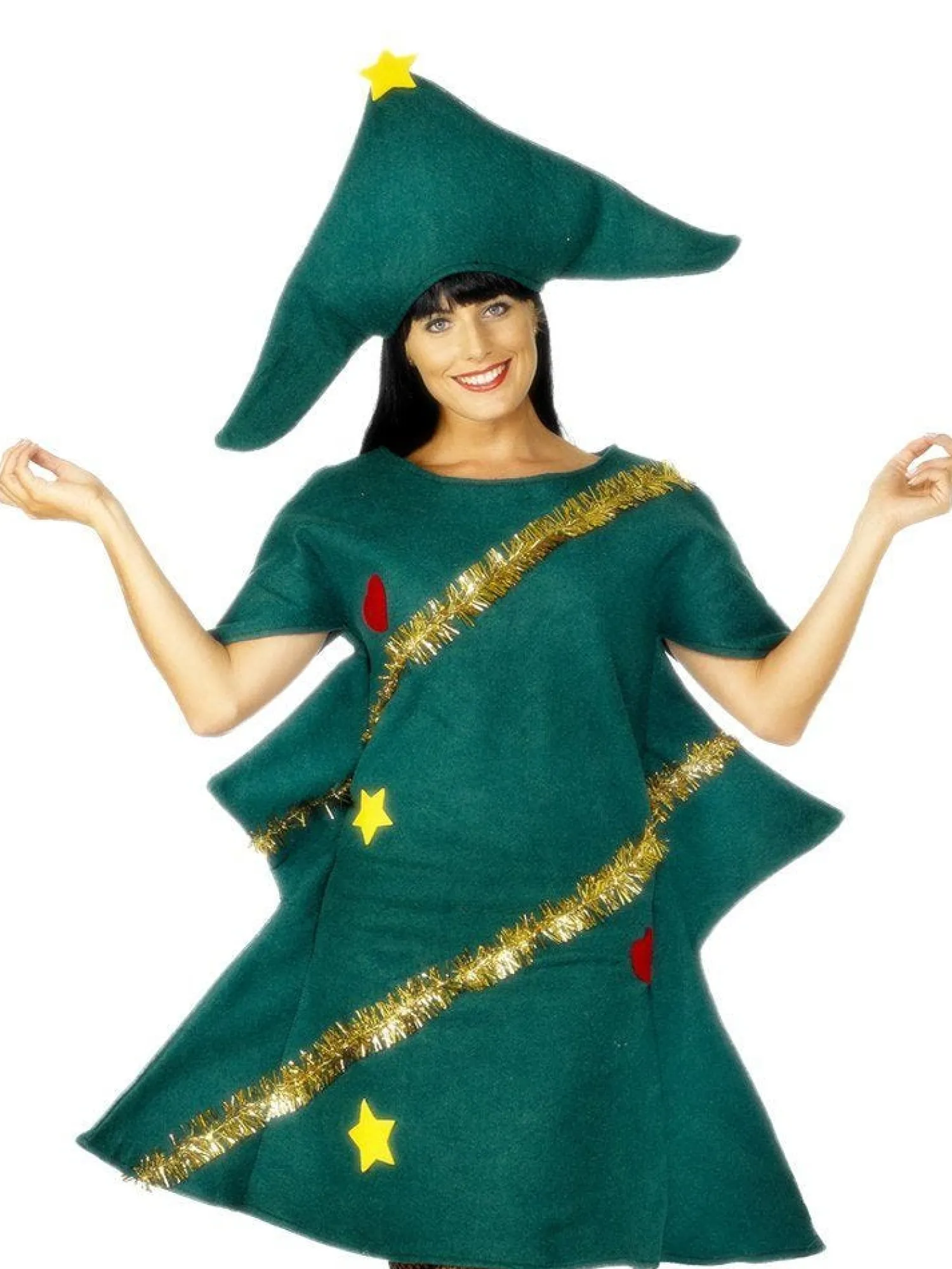 Christmas Tree Costume - Adult Costume<Party Delights Clearance