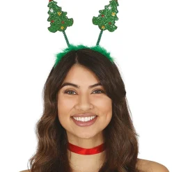 Party Delights Christmas Tree Head Boppers< Hats & Headwear