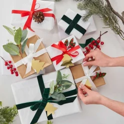 Christmas Wrapping Accessories Kit With Foliage, Ribbons & Tags<Party Delights Best