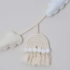Party Delights Cloud & Rainbows Macrame Fabric Bunting - 2M< Bunting
