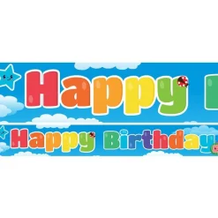 Party Delights Cocomelon Paper Banners - 1M (3Pk)< Banners