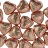 Party Delights Copper Foil Chocolate Hearts X20< Chocolates