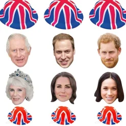 Party Delights Coronation Royal Family Kit< Instant Outfits