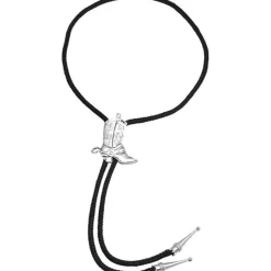 Party Delights Cowboy Bootlace Necktie< Costume Props