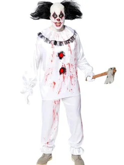Crazy Clown - Adult Costume<Party Delights Outlet