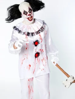 Crazy Clown - Adult Costume<Party Delights Outlet