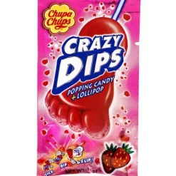 Party Delights Crazy Dips - Strawberry Flavour - 14G< Sweets