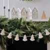 Party Delights Cream Honeycomb Trees Garland - 2M< Hanging Decorations