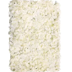 Party Delights Cream Hydrangea Flower Wall - 40 X 60Cm< Flowers & Foliage