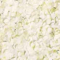 Party Delights Cream Hydrangea Flower Wall - 40 X 60Cm< Flowers & Foliage