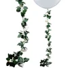 Party Delights Cream Rose Garland - 1.75M< Hanging Decorations