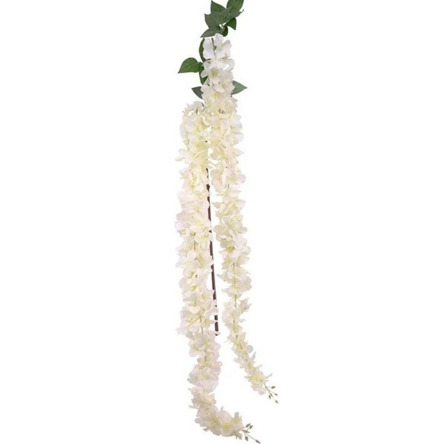 Party Delights Cream Wisteria Decoration (2Pk)< Flowers & Foliage