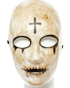 Creepy Cross Mask<Party Delights Hot