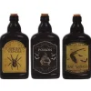 Creepy Glass Bottles - 19Cm (3Pk)<Party Delights Clearance