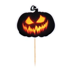 Creepy Pumpkin Cocktail Picks (12Pk)<Party Delights Best