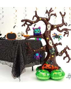 Creepy Tree Air Fill Airloonz Balloon - 62" Foil<Party Delights Outlet