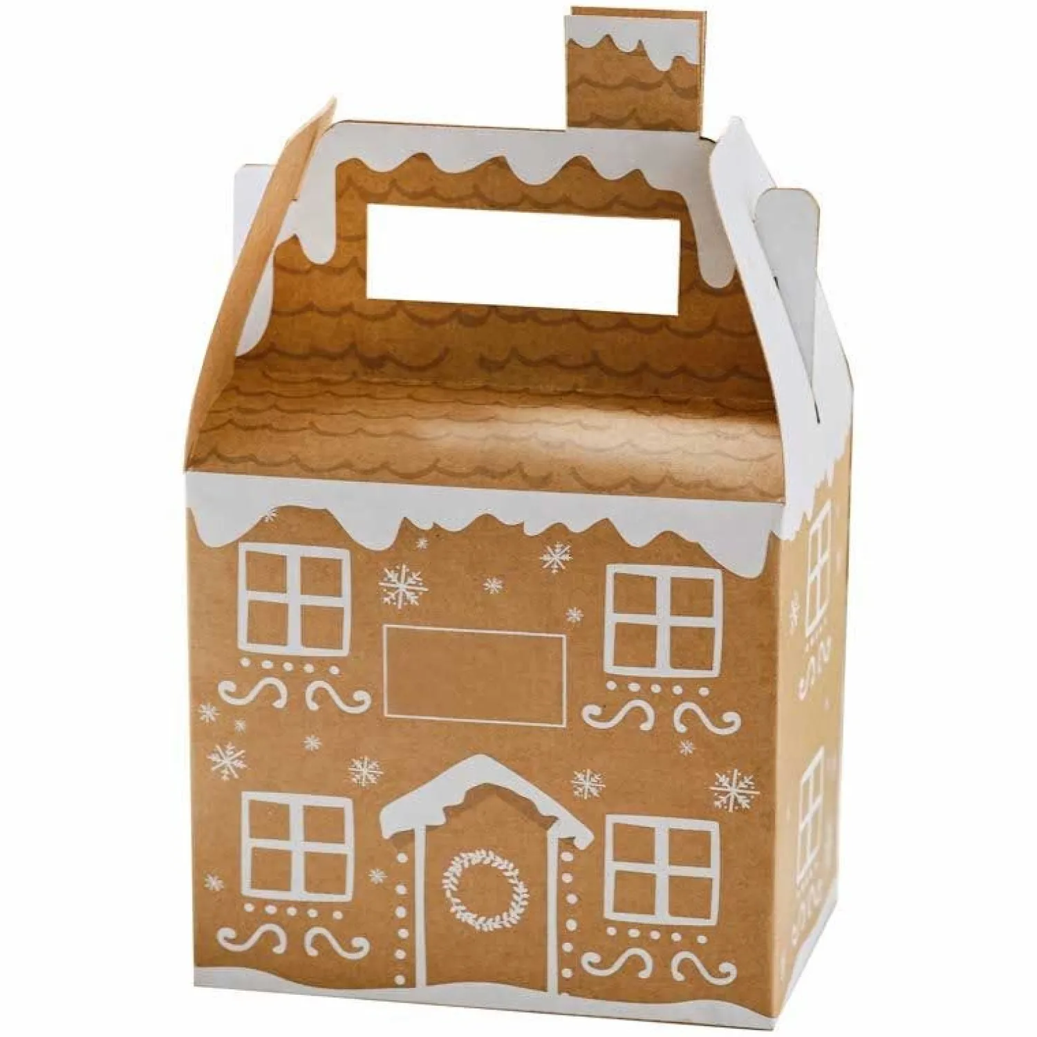 Customisable Gingerbread House Party Box (4Pk)<Party Delights Hot