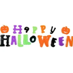 Cute Happy Halloween Gel Window Cling<Party Delights Discount