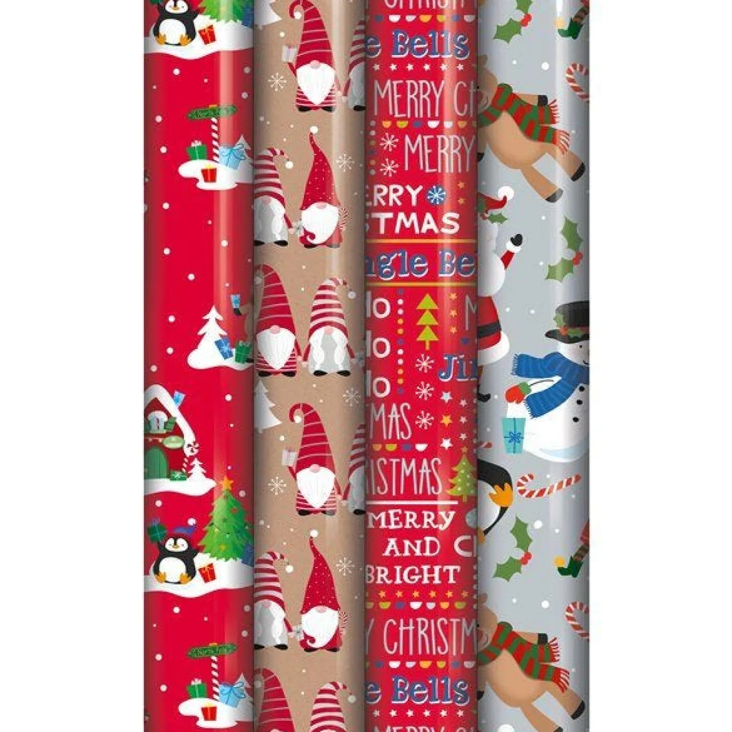 Cute Wrapping Paper Roll 4M - Assorted Designs<Party Delights Outlet