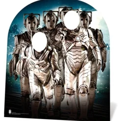 Party Delights Cyberman Stand-In Cardboard Photo Prop - 115Cm X 101Cm< Cardboard Cut Outs