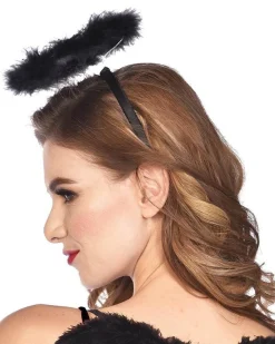 Dark Angel Marabou Halo<Party Delights Best