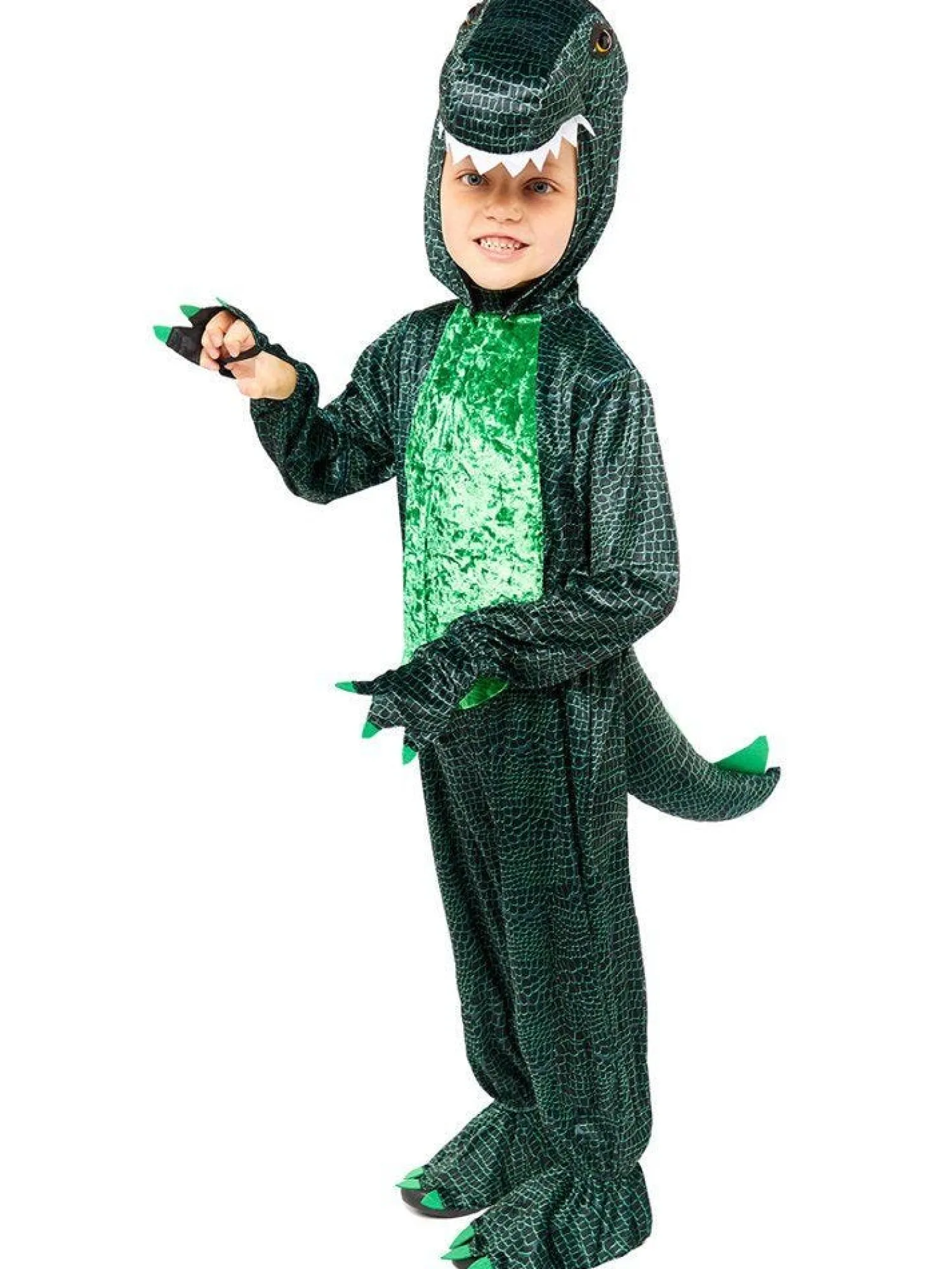 Dark Dino - Child Costume<Party Delights New