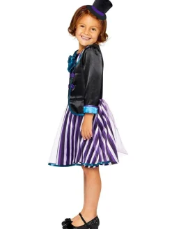 Dark Mad Hatter Girl - Child And Teen Costume<Party Delights Online