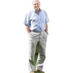Party Delights David Attenborough Cardboard Cutout - 90Cm X 31Cm< Cardboard Cut Outs