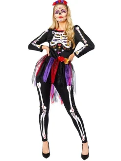 Day Of The Dead - Adult Costume<Party Delights Online