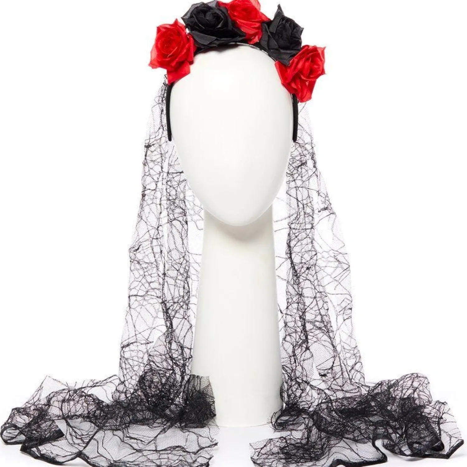 Day Of The Dead Headband Veil<Party Delights Clearance