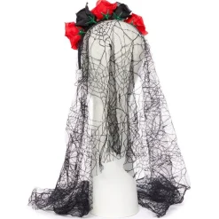 Day Of The Dead Headband Veil<Party Delights Clearance