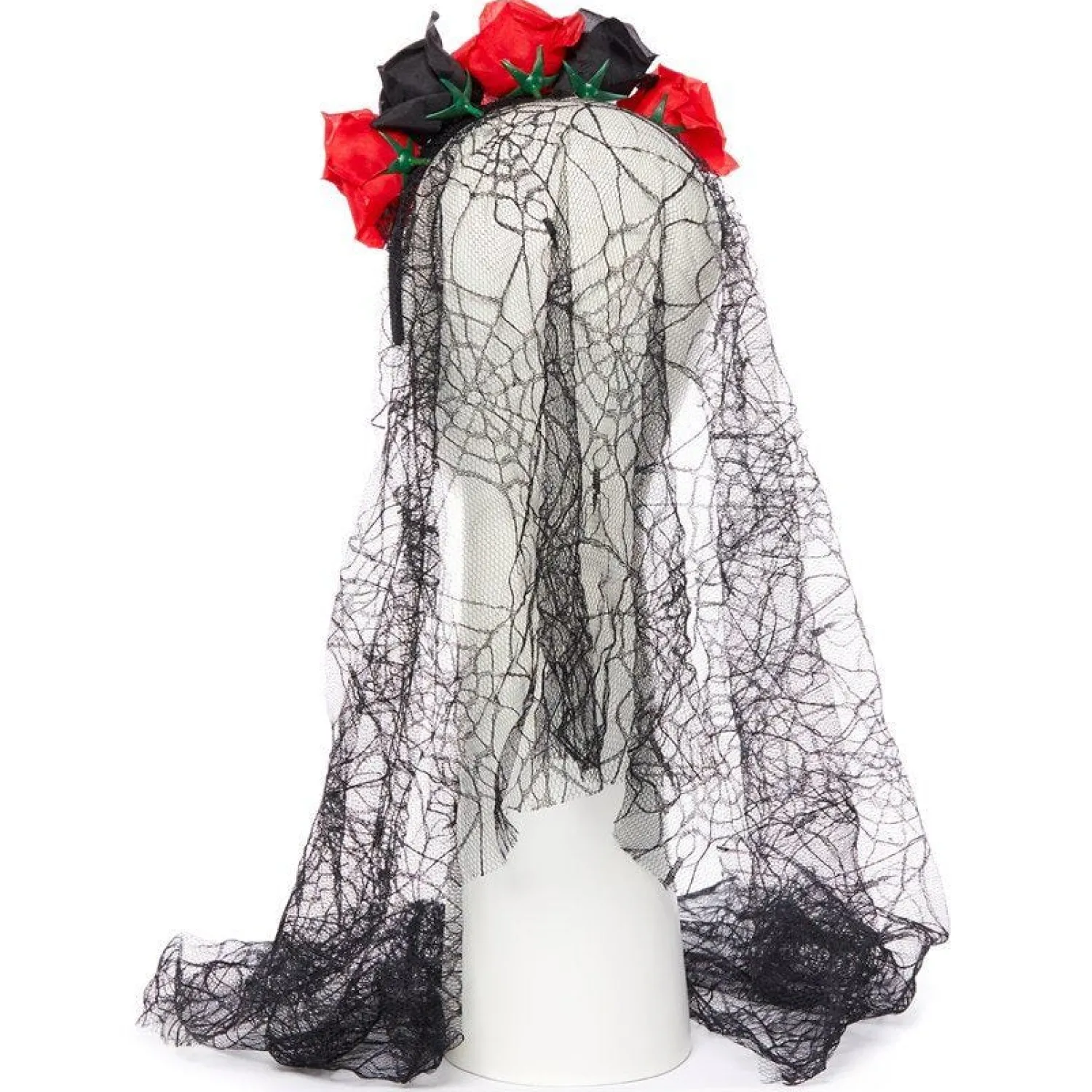 Day Of The Dead Headband Veil<Party Delights Clearance