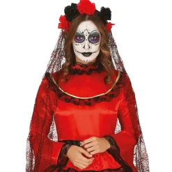 Day Of The Dead Headband Veil<Party Delights Clearance