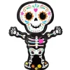Day Of The Dead Skeleton Supershape Balloon - 34" Foil<Party Delights Clearance
