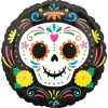 Day Of The Dead Skull Balloon - 18" Foil<Party Delights Discount
