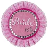 Party Delights Deluxe 'Bride To Be' Badge - 11Cm< Wearables