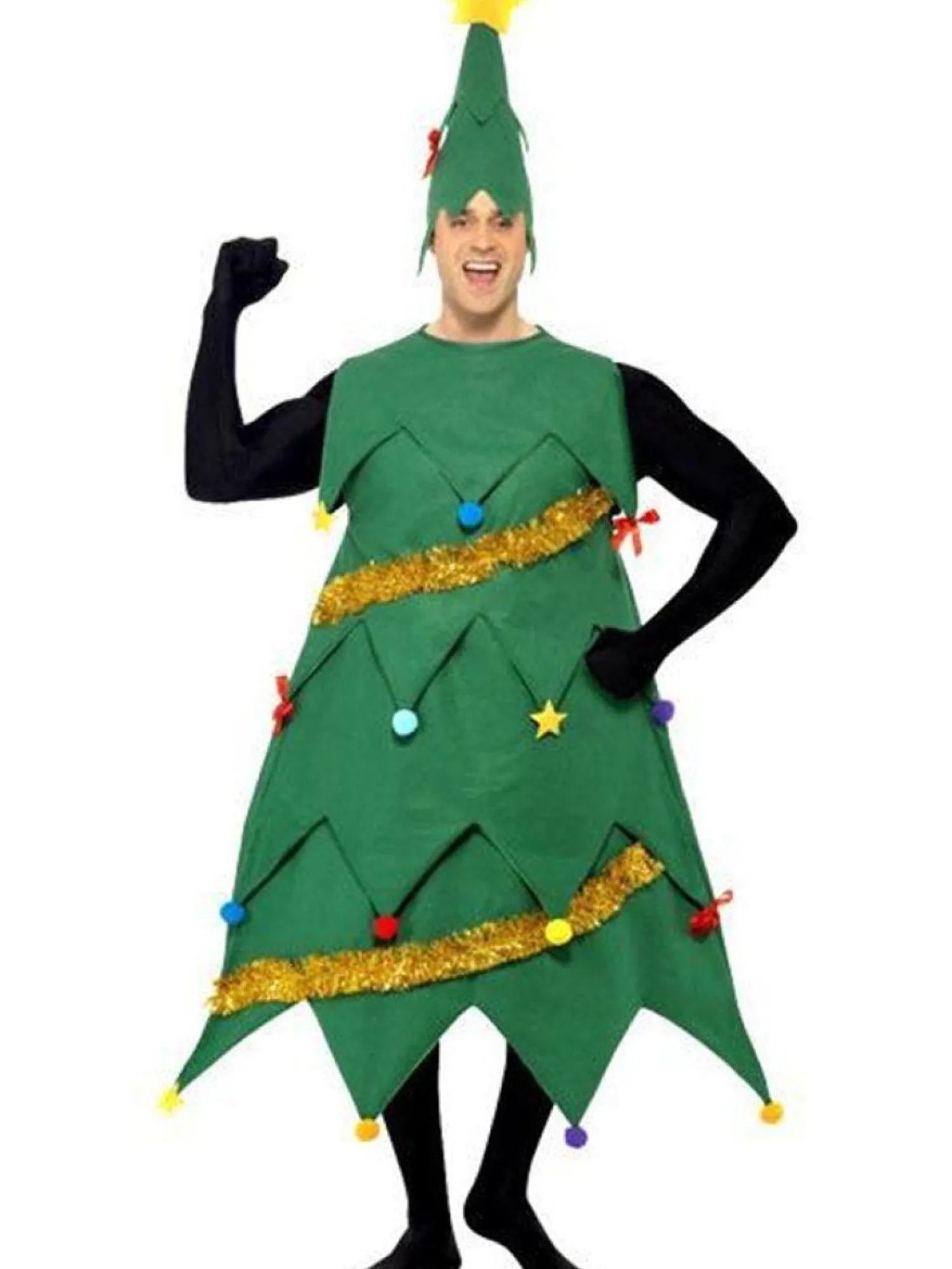 Deluxe Christmas Tree - Adult Costume<Party Delights Outlet