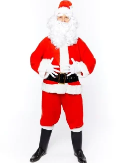 Deluxe Santa Suit - Adult Costume<Party Delights New