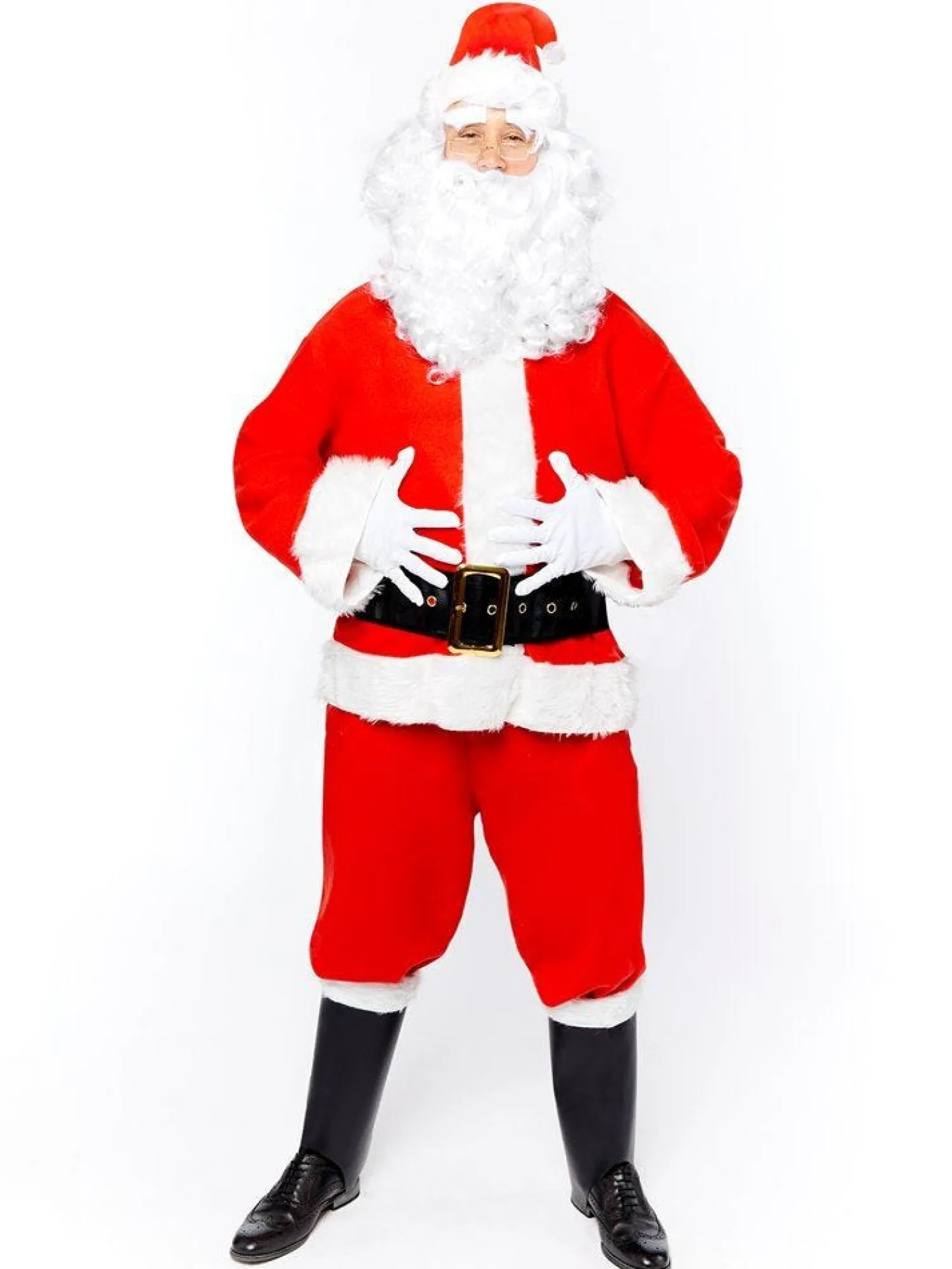 Deluxe Santa Suit - Adult Costume<Party Delights New