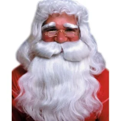 Party Delights Deluxe Santa Wig & Beard Set< Wigs
