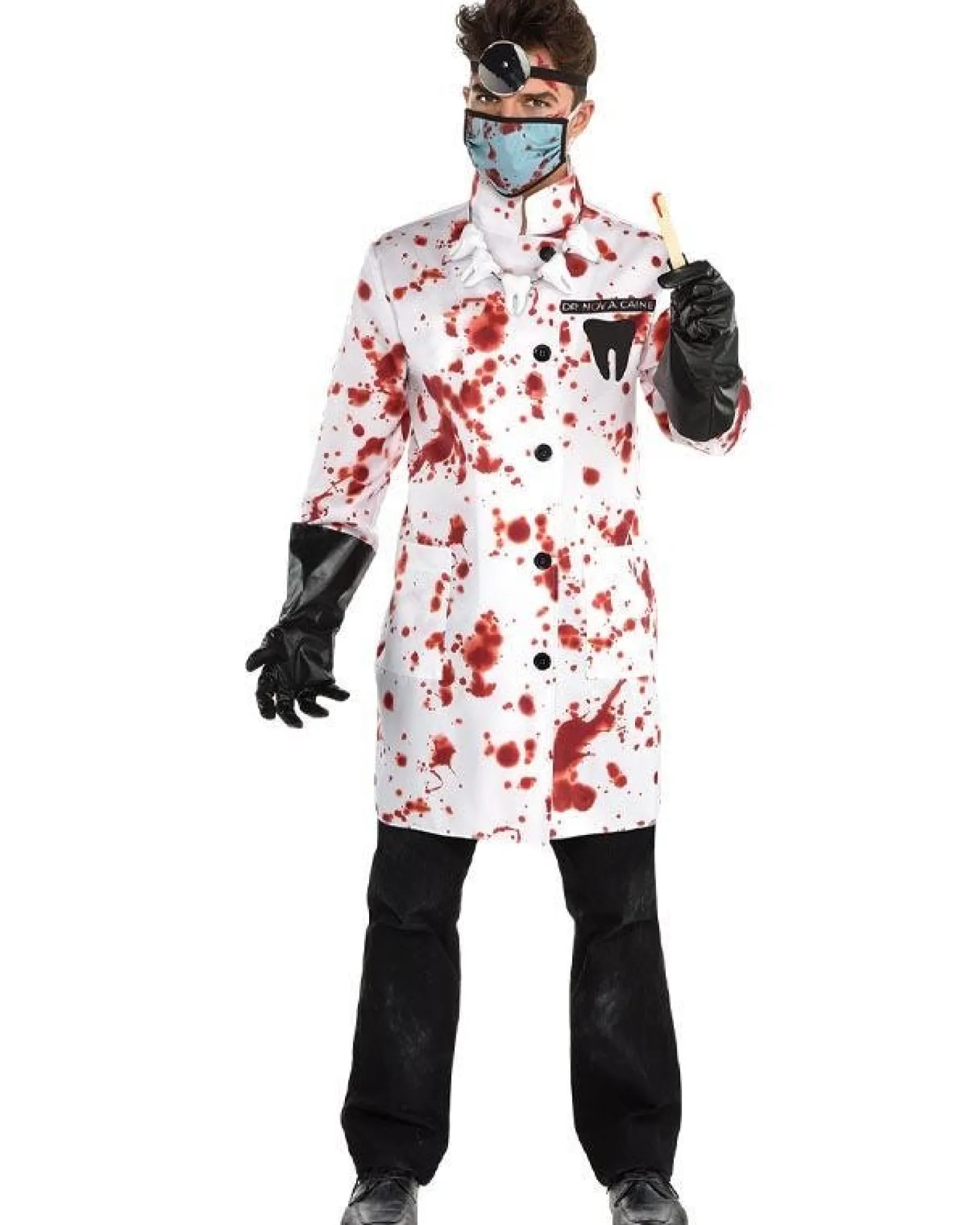 Demented Dentist Man - Adult Costume<Party Delights New