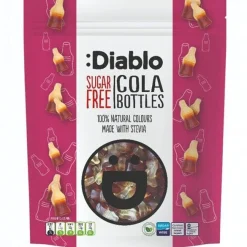 Party Delights Diablo Sugar Free Cola Bottles - 75G< Sweets