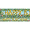 Party Delights Dinosaur Adventure Paper Banners - 1M (3Pk)< Banners