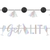 Party Delights Disco Ball Drop 'Get Lit' Banner - 1.8M< Banners