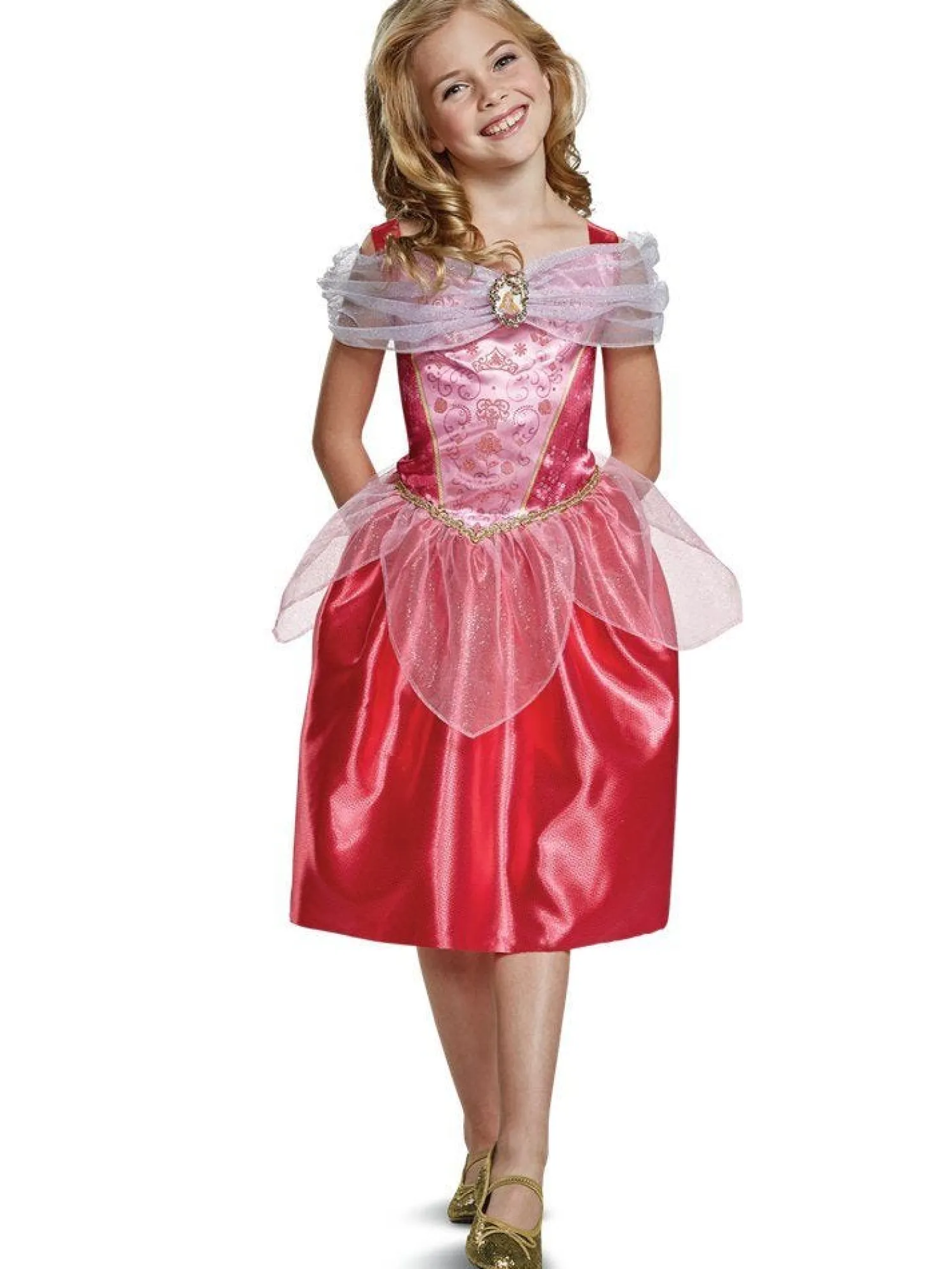 Party Delights Disney Aurora - Child Costume< Disney Princess
