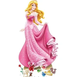 Party Delights Disney Aurora Sleeping Beauty Cardboard Cutout - 134Cm X 76Cm< Cardboard Cut Outs