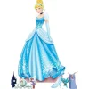 Party Delights Disney Cinderella Cardboard Cutout - 134Cm X 77Cm< Cardboard Cut Outs