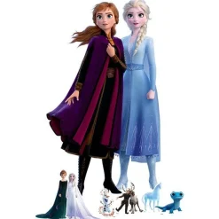 Party Delights Disney Frozen Cardboard Cutout - 133Cm X 77Cm< Cardboard Cut Outs